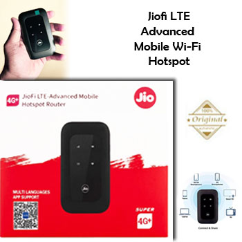 Jio LTE-Advanced Mobile Wi-Fi Hotspot Router