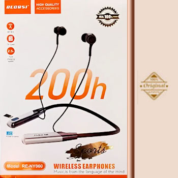 Recrsi RE‑NY060 Wireless Neckband Bluetooth 5.3-Org