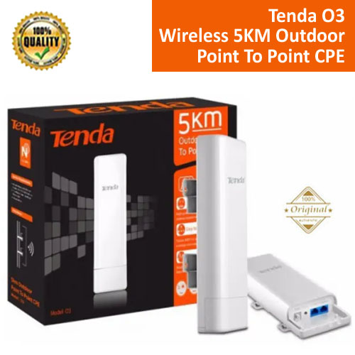 Tenda O3 Wireless 5KM Outdoor Point To Point CPE
