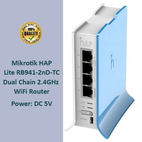 Mikrotik HAP Lite RB941-2nD-TC Router